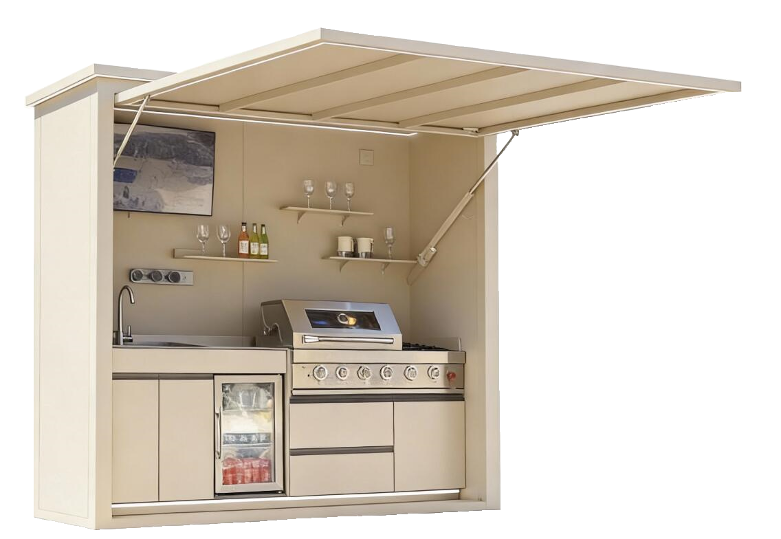 Cuisine extérieure architecturale haut de gamme SunSpace Conseil Kitchen